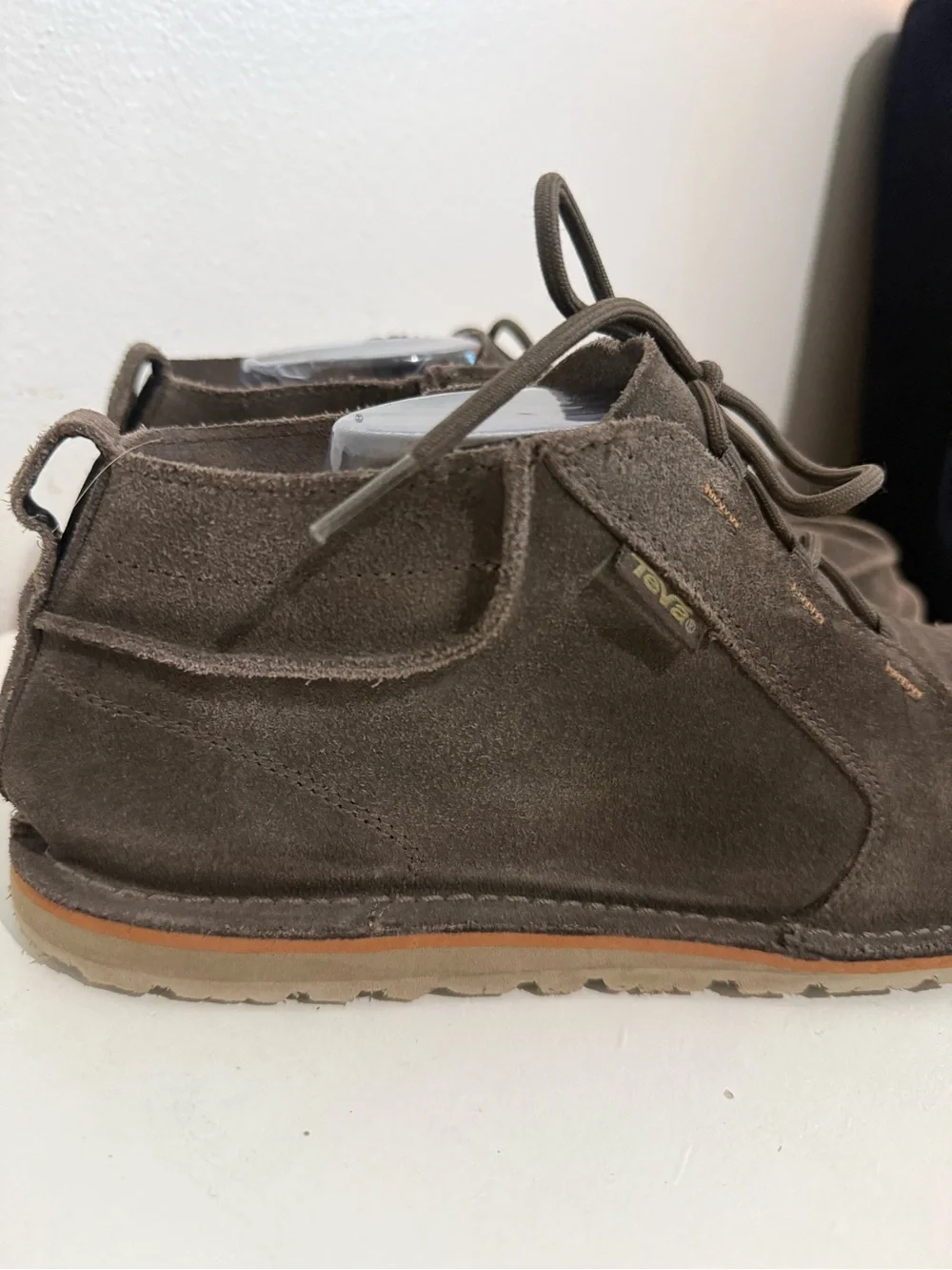 Teva Men's Dark Brown Suede Chukka Boots
